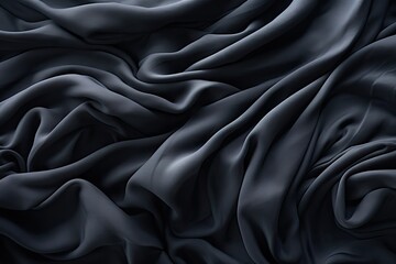 Obraz premium Unveiling the Allure of a Gray Wool Fabric Background
