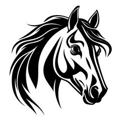 Logo of Horse Head, Stallion Illustration Vector SVG.