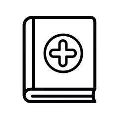 hospital book icon