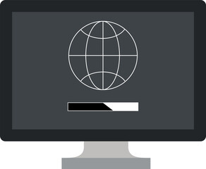 Monitor illustration