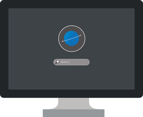 Monitor illustration