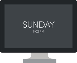 Monitor illustration