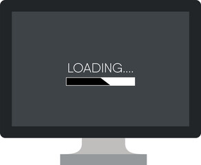 Monitor illustration