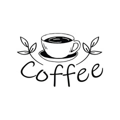 Coffee concept / Vector illustration design for mugs, cups, prints, posters, t shirts etc