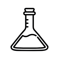 lab flask icon