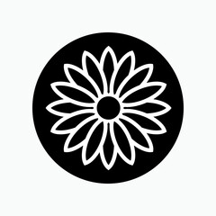 Circular Art Pattern. Ornamental, Decoration Symbol - Vector. 