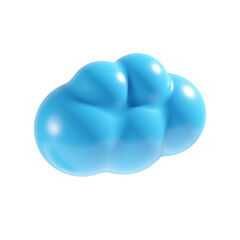 cloud weather 3d illustration