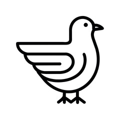dove icon illustration