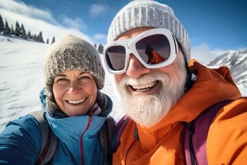 Winter Wonderland: A Senior Couple's Mountain Getaway