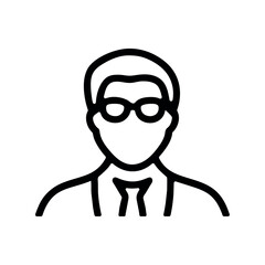 man icon illustration