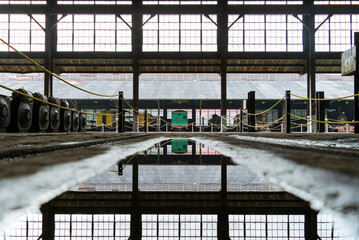 Abandoned train station 