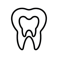 tooth icon illustration
