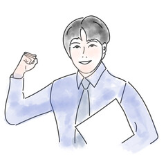 男性　人物　仕事　ビジネス　アイコン