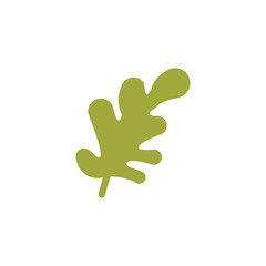 Plant Vector Green Color Simple Icon
