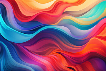 Fototapeta premium abstract colorful background generative ai