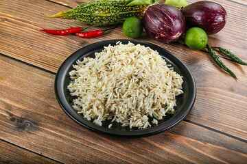 Indian cuisine - jeera rice basmati