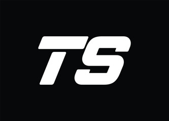 TS letter logo and monogram logo