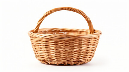 Fototapeta na wymiar Empty basket