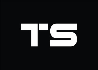 TS letter logo and monogram logo