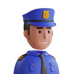 3D Model of Policeman Avatar. Policeman Avatar Design in 3D. Intriguing 3D Model of Policeman Avatar.
3d illustration, 3d element, 3d rendering. 3d visualization isolated on a transparent background
