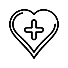 medical heart icon