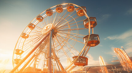 Ferris wheel for leisure