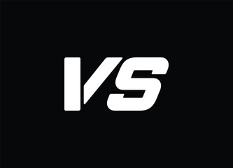 VS letter logo and monogram logo