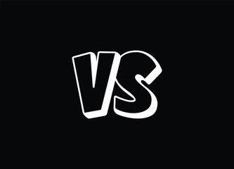 VS letter logo and monogram logo