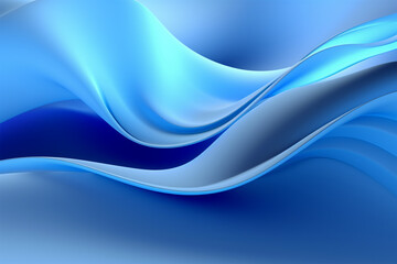 abstract blue background generative ai
