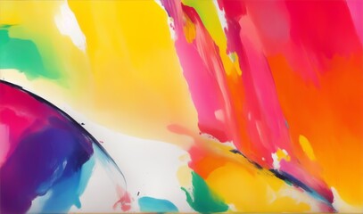 Fototapeta na wymiar colorful fluid abstract background