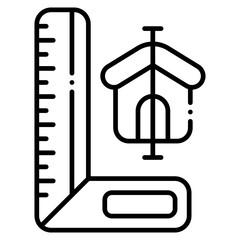 Vector Icon measure, Measurement, Ruler, Rulers, Scale