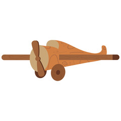 wooden toys airplane
