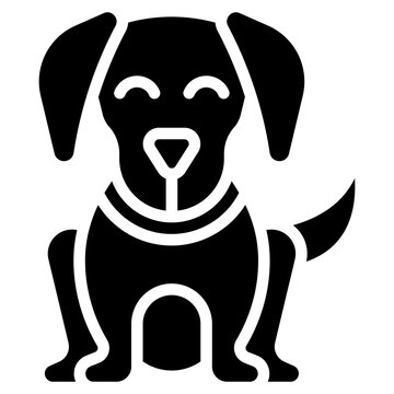 Vector Icon Dog, Mammal, Animal, Puppy, Pet, Animal Kingdom