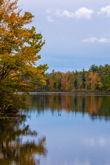 Autumn on a lake
