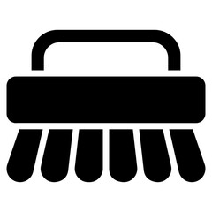 Vector Icon Brush, Cleaner, Wash, Laundry, Clean, Cleaning
