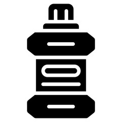 Vector Icon Mouthwash, Ammonia, Dental Cleaning, Healthcare, Medical, Dental