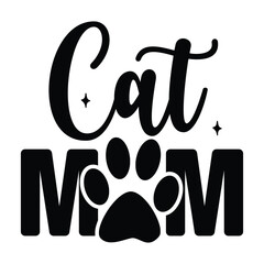 Obraz premium cat mom
