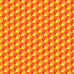 Orange shades pattern design 