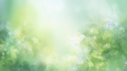 Obraz na płótnie Canvas green watercolor foliage abstract background. . spring eco nature