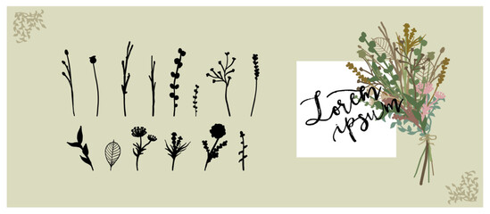 Dried Flower Bouquet