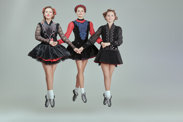 Irish dance ensemble