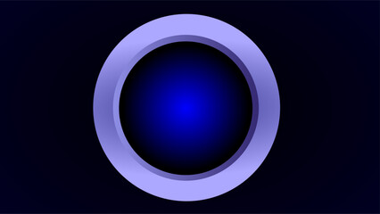 Camera lens scope copy space frame metallic design 3D abstract background.