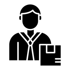 Delivery Man Icon