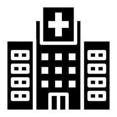 Fototapeta premium Hospital Icon