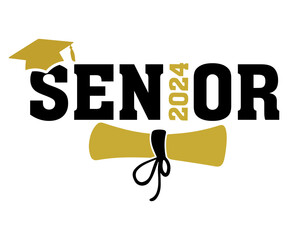 senior 2024 Svg,Class of 2024, Graduation,Senior,Class Senior,Cheer Mom ,Senior 2024 
