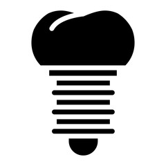 Dental Implant Icon