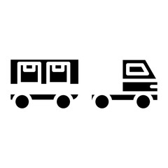 Container Truck Icon