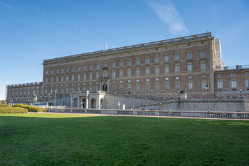 Stockholm Royal Palace Kungliga slott official residence of the Swedish monarch - 670401906