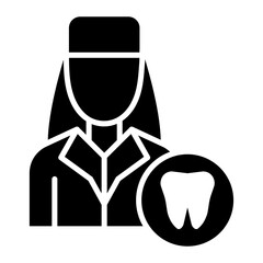 Female Dentist Icon
