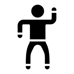 Person Exercising Icon